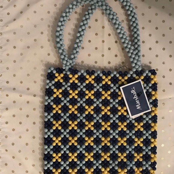 NWT Beaded Tote Bag - Picture 1 of 3